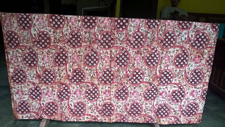 jual kain batik tulis sragen, solo