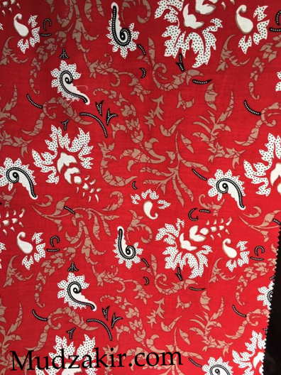 Kain batik di kota Sibu