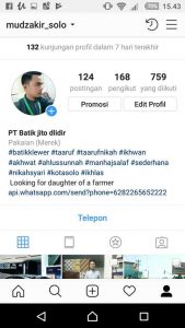 Batik tulis instagram orisinil handmade ( Canting )