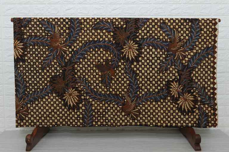 Jenis kain batik modern handprint