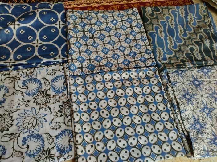 Jual kain Batik lurik Ganjar murah dengan tehnik cap asli kelengan