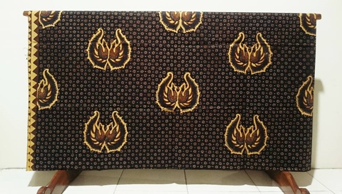 Jual kain batik tulis jokowi berbahan katun kereta kencana