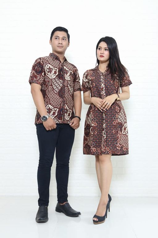 Seragam batik kantoran Jakarta bahan katun