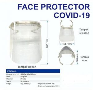 grosir face shield anti covid 19