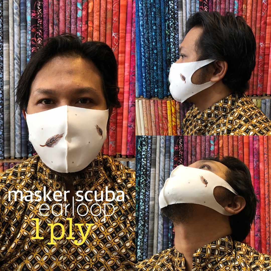 masker scuba di Batikdlidir