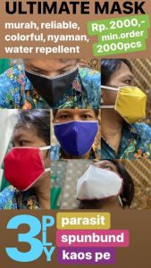 Masker parasut harga 2000