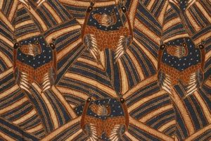 Batik nusantara motif sarimbit merak