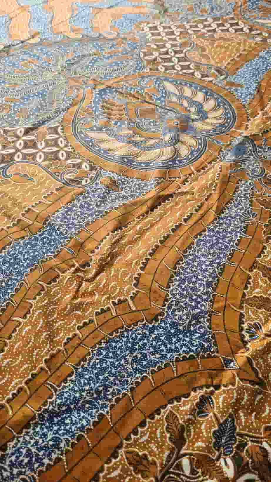 Proses Canting Batik Tulis Motif Gurdo Delimo