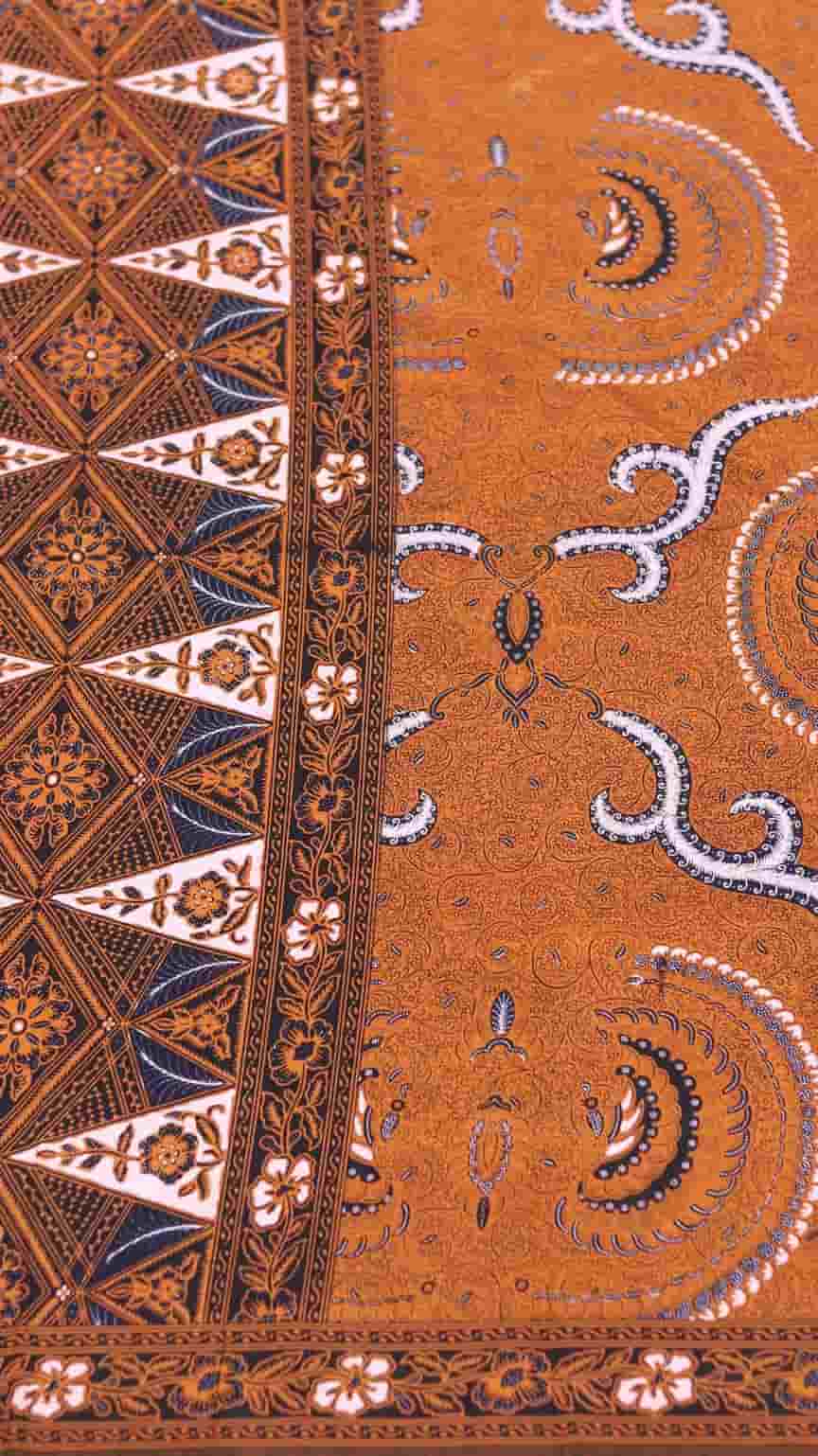 Ciri Sarung Batik Tulis Canting Manual Warna Asli yang Tidak Luntur
