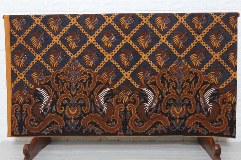 Filosofi Kepemimpinan dalam Batik Tulis Soga Warna Alam Asli Solo Refleksi Nilai Pak Prabowo