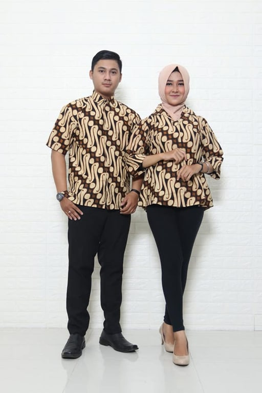 Batik Dlidir seragam batik umroh cuma kain